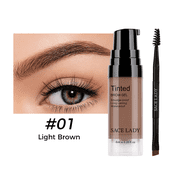 SACE LADY Eyebrow Gel Long Lasting Waterproof Smudge-proof Pigemented Tinted Eye Brow Cream Makeup Kit 0.6 Fl Oz