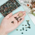 thumbnail image 3 of 295 cuentas de ágata india natural de 6 mm, redondas y multicolores, para pulseras y bisutería. Agujero: 1 mm., 3 of 6