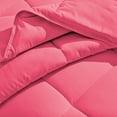 thumbnail image 5 of Bare Home Ultra-Soft Premium 1800 Series Goose Down Alternative Comforter Set - Hypoallergenic - All Season - Plush Fiberfill, Twin Extra Long (Twin/Twin XL, Pink), 5 of 6