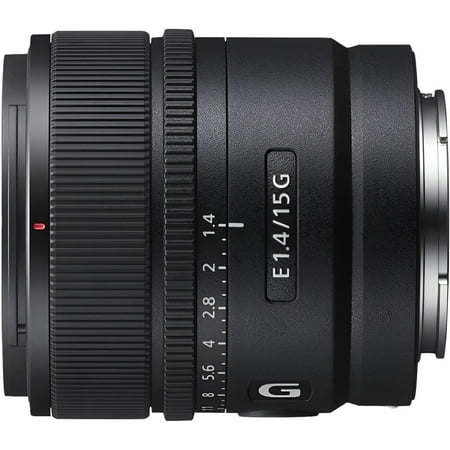 Sony - E 15mm F1.4 G APS-C Large-aperture wide-angle G lens - Black