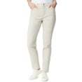 thumbnail image 1 of Pantalones Gloria Vanderbilt Amanda de tiro alto y corte cónico Stonewood 33", 1 of 1