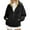 G-Black2180, variant on VNKIDY Heavyweight Plus Size Long Sleeve Jackets Women Windproof Outdoor Hiking Coats With Hood Durable Workwear Fashionable Loose Fit All Season Casual Wear Solid Color Relaxed Fit Daliywear