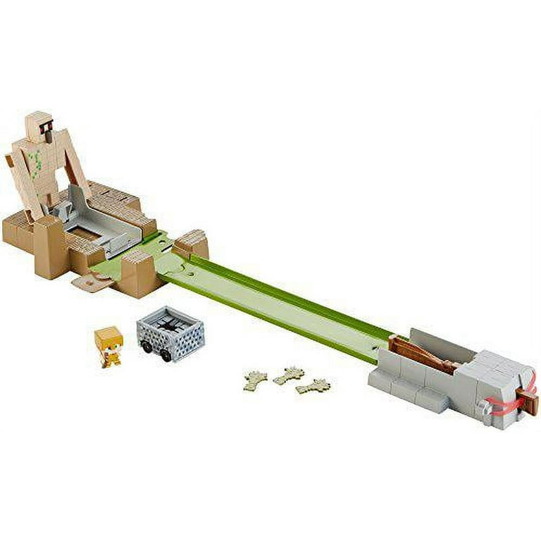 Hot wheels minecraft golem toss deals