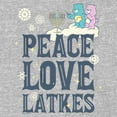 thumbnail image 2 of Boy's Care Bears Hanukkah Peace Love Latkes Pull Over Hoodie, 2 of 4