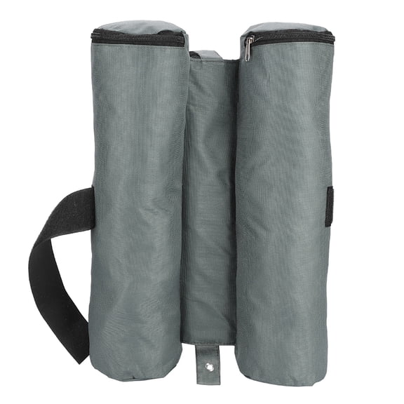 Heavy Duty Canopy Weighted Sand Bag Double Cylinder Leg Weights for Pop Up Tent Sun Shelter, 16.5 x 14.2 in / 42 x 36 cm (Army Green)