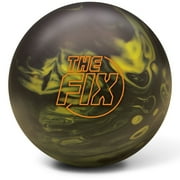 Radical The Fix Bowling Ball- Black/Yellow Solid (16lbs)