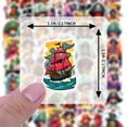 thumbnail image 6 of 35pcs-50pcs Cartoon Pirate Stickers Adventure Skeleton Stickers Nautical PVC Stickers for Laptops Suitcases Notebooks, 6 of 9