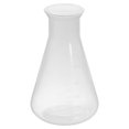 thumbnail image 1 of Unique Bargains 500ml Plastic Erlenmeyer Flask, 1 Pack Wide Mouth Conical Flask for Laboratory, Clear, 1 of 6