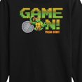 thumbnail image 3 of Teenage Muntant Ninja Turtles - Game On Mike - Toddler And Youth Long Sleeve Graphic T-Shirt, 3 of 5
