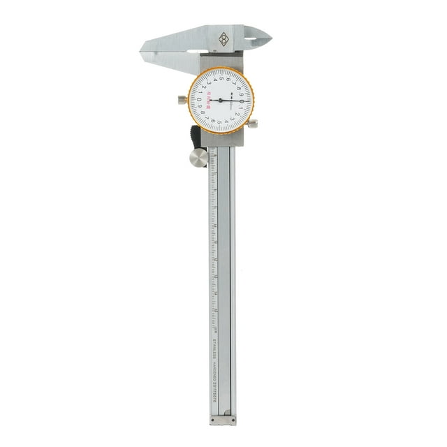 Calibradores de cuadrante industriales Calibrador Vernier de acero inoxidable de alta precisión de 0 a 150 mm