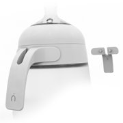 Nanobebe Quick Snap Handle Sets for Flexy Silicone Baby Bottle, 2-Pack, White