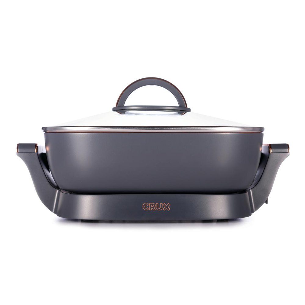 Crux 6QT Extra Deep Electric Skillet 14620