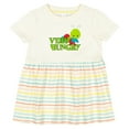 thumbnail image 3 of Inktastic Very Hungry Girls Baby Dress, 3 of 5