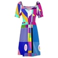 thumbnail image 4 of colorful happier life Sleeveless Dress elegant women's dresses sale sensual sexy dress for women, 4 of 6