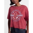 thumbnail image 4 of No Boundaries Tom Petty American Girl Graphic Boyfriend Tee, Women's XXS-XXL, 4 of 5
