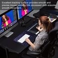 thumbnail image 6 of Cmhoo Gaming Mouse Pad Size 27.5x11.8 Thickness 0.12 inches,Premium-Textured Non-Slip & Waterproof Computer Mousepad with Stitched Edges for Gaming, Office & Home 70x30 Xingzuow, 6 of 6