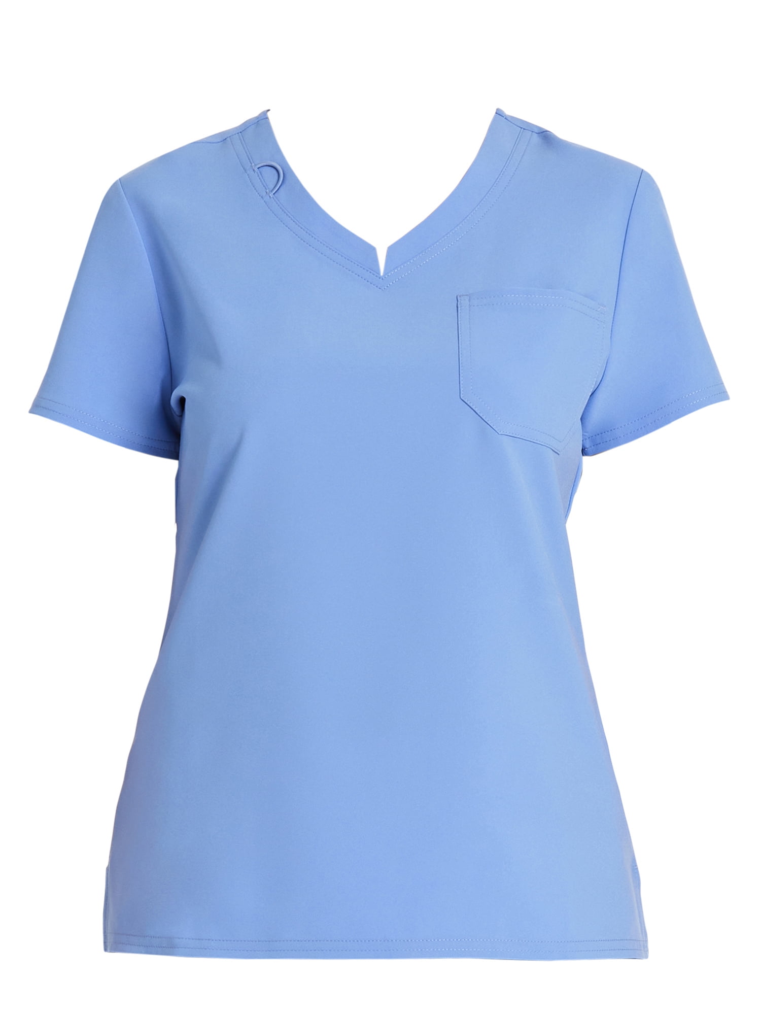 Scrubstar Women's Core Essentials Stretch V-Neck Scrub Top, Sizes XS-3XL