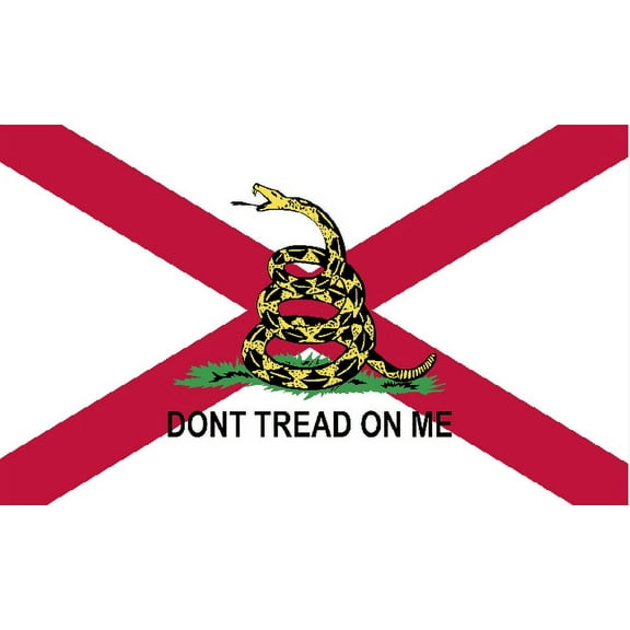 Alabama Gadsden 3'x5'  Flag Rough Tex ® 68D