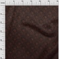 thumbnail image 3 of oneOone Cotton Poplin Twill Brown Fabric Abstract Craft Projects Decor Fabric Printed By The Yard 56 Inch Wide, 3 of 4