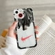 thumbnail image 3 of NEW Trendy brand joint AJ sports shoes AJ OFF WHITE SOFT IPHONE CASING Square Phone Case IPhone 13 12 11 Pro Max X Xs Max XR 8 7 Plus Shockproof Soft TPU Back Cover, 3 of 4