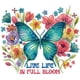 thumbnail image 1 of Kit 5D DIY Con Forma Especial Parcial Mariposa 30x30cm, 1 of 9