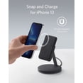 thumbnail image 6 of Anker 633 Magnetic Wireless Charger (MagGo) 2-in-1 Charging Station with 25W USB-C Adapter,Black, 6 of 6