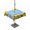 Blue, variant on Outdoor Tablecloths with Umbrella Hole & Zipper, Sunflowers Tablecloth Rectangle 60x84 Inch, Yellow Flowers Summer Botanical Pastoral Wooden Waterproof Table Cloth, Patio/Pool/Picnic Table Covers
