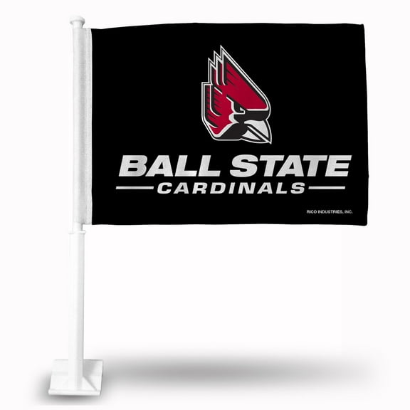 BALL STATE CAR FLAGS (TEAM COLOR 2)