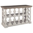 thumbnail image 4 of Bowery Hill Console Table in Gray and White, 4 of 6