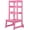 Pink, variant on FURNO Mother's Helper Adjustable Height Kitchen Step Stool, Children Kids Toddlers Counter Level Learning Stool for Kitchen & Bathroom, Pink