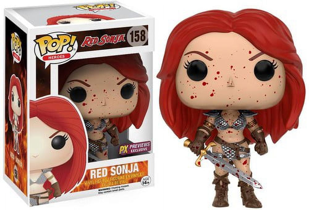 【希少】FUNKO POP！レッドソニア　限定血しぶきver　RED SONJA FUNKO POP! FUNKO: RED SONJA - RED SONJA - Walmart.com