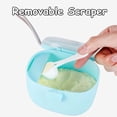 thumbnail image 4 of Dispensador de fórmula con cuchara, contenedor portátil de leche en polvo para bebé, taza de refrigerio para viajes en casa, actividades al aire libre, 1 paquete, 4 of 7