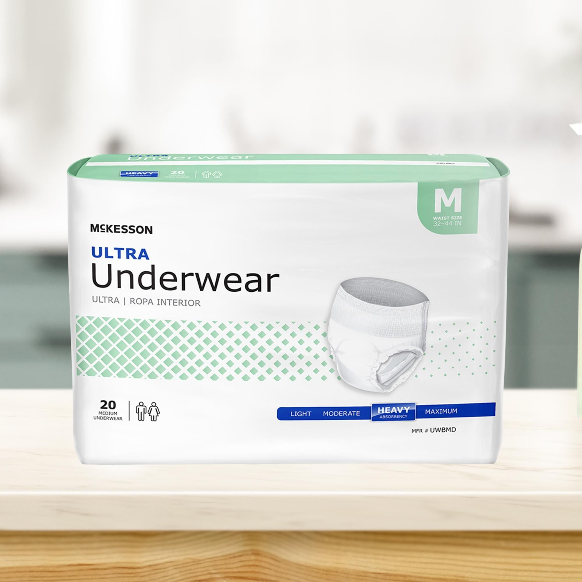 McKesson Ultra Incontinence Underwear, Heavy Absorbency - Simply Medical