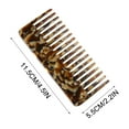 thumbnail image 3 of Hovmgk Hair Comb, Retro Hairdressing Comb for Men & Women, Fine Tooth Detangling Comb, Smooths Hair, Reduces Scalp Pressure & Hair Damage, Ideal for Straight & Curly Hair, 3 of 5