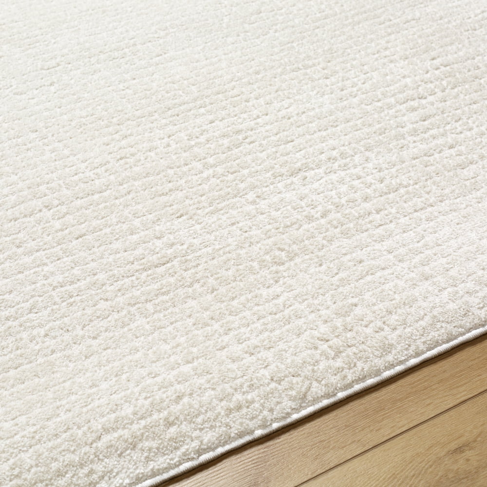 Livabliss Area Rugs for Living Room, 5x7 Freud Modern Ivory Rug, Bedroom Dining Room Home Decor Stain Resistant Carpet (5'3" x 7')