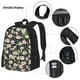 thumbnail image 3 of Disketp Flowers Mochila Estampada de Gran Capacidad con Lonchera y Estuche, Set de 3 Piezas para Estudiantes, 3 of 7
