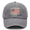 thumbnail image 2 of America Birthday Hat 1776 2026 250 Years Anniversary Hat for Men Low, 2 of 7
