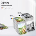 thumbnail image 4 of 970 971XL Refill Ink Cartridge Replacement for OfficeJet Pro X451dw X451dn X476dw X476dn X576dw X551dw Printer(4 Pack), 4 of 8