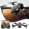 thumbnail image 7 of IMossad Drone With Dual 4K HD Camera,Remote Control Quadcopter with Altitude Hold,Headless Mode,aerial photography,Foldable and Lightweight, Long Flight, Toys Gifts For Boys Girls,Black, 7 of 7