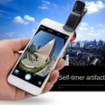 thumbnail image 3 of Durable 3in1 0.67X Wide Angle Zoom Fisheye Phone Lens Phone External Lens Phone Camera Lens Kit Wide Angle Mobile Phone Lens GOLD, 3 of 8