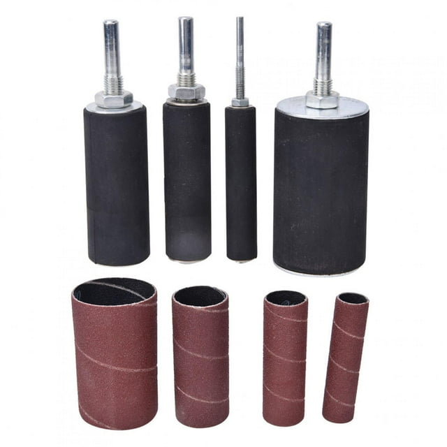 Herramienta de pulido para carpintería, kit de funda de tambor de lijado, funda de tambor de lijado, estética elegante