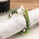 thumbnail image 1 of Servilletero de Pascua, Perfecto Matcha y Madera, Elegantes Hojas Artificiales, Perfectos Banquetes y Celebraciones, Ideal Bodas y Cenas, Juego 4, 5 X 5 Cm, 1 of 7