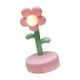 thumbnail image 3 of Lámpara de mesa de flores Perfecl decorativa de mesita de noche moderna Rosado, 3 of 8