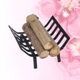 thumbnail image 2 of Shisuyan Dollhouse Mini Firewood Rack Black Metal 1Pack 1.3x1.1in, 2 of 8