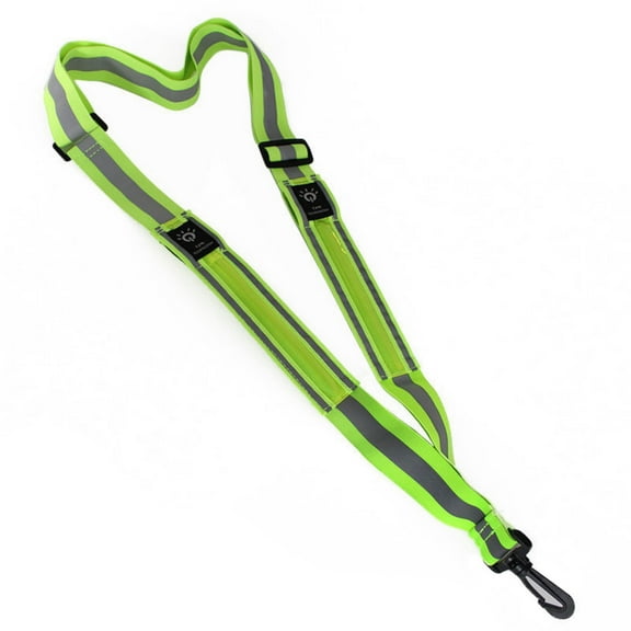 LED Reflective Sashes Rechargeable Cycling Reflective Running Belt Walking for Men Women