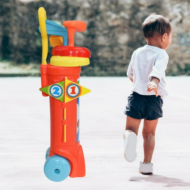 Tachiuwa Indoor Kids Golf Clubs Set Preschool Learning Toy Parent