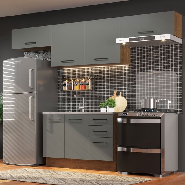 Cocina Integral Completa Modular Madesa Agata 280cm MG 02
