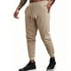 thumbnail image 1 of Pantalones largos de pana para hombre, informales, de moda, de color liso, con bolsillos, cordón y cintura elástica., 1 of 8