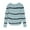 #0153-Light Blue, variant on Girls Long Sleeve T Shirts Round Neck Curve Hem Side Slit Basic Casual Loose Tunic Soft Tops 3-12Y