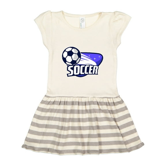 Inktastic Soccer Stars Gift Toddler Girl Dress